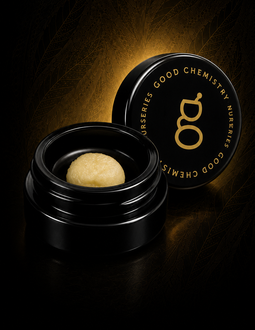 Open Good Chemistry live rosin concentrate jar