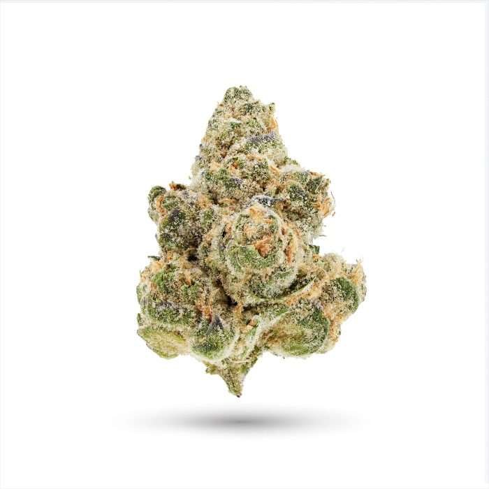 Strawnana GMO cannabis flower